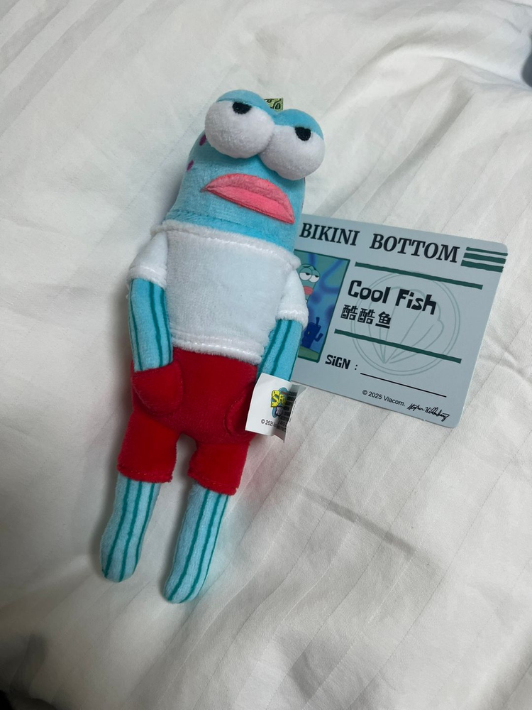 [팝마트] 스폰지밥 비키니 시티의 엉뚱한 친구들 인형 키링 / 랜덤피규어 이미지