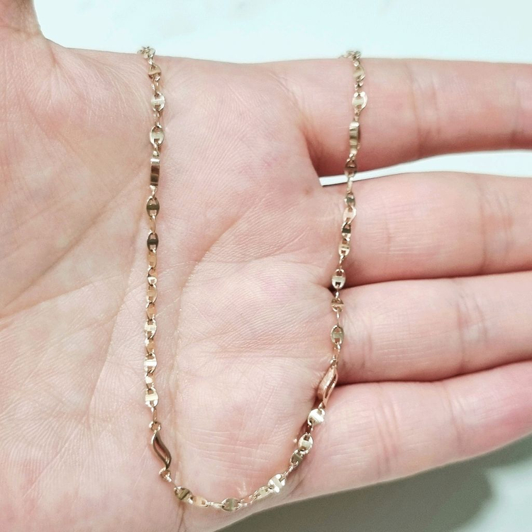 14k번데기 체인 목걸이(펜던트제외) 이미지