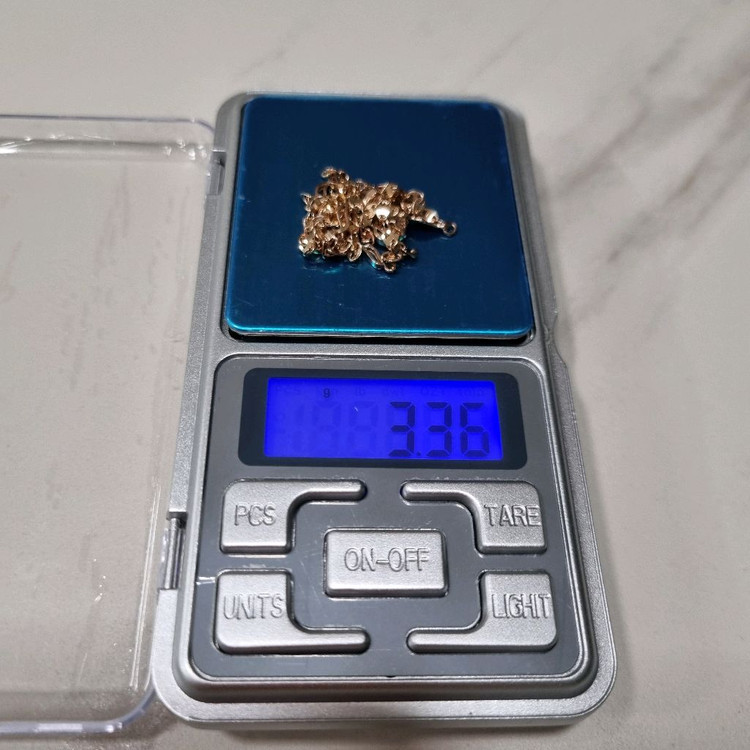 14k번데기 체인 목걸이(펜던트제외) 이미지