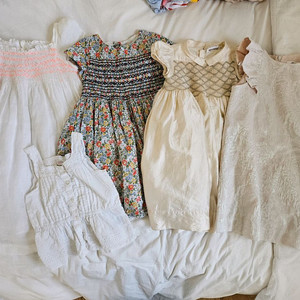 봉쁘앙 아동용 여름 원피스/나시 8세 사이즈 각각 판매