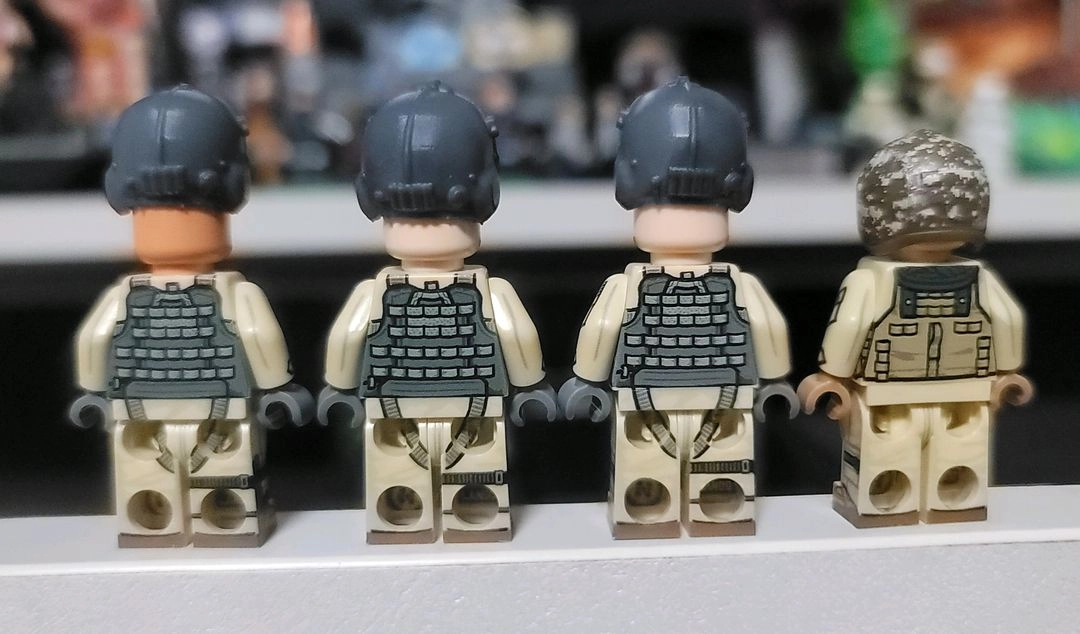 레고 커스텀 미니피규어 브릭매니아 brickmania 한국군 이미지