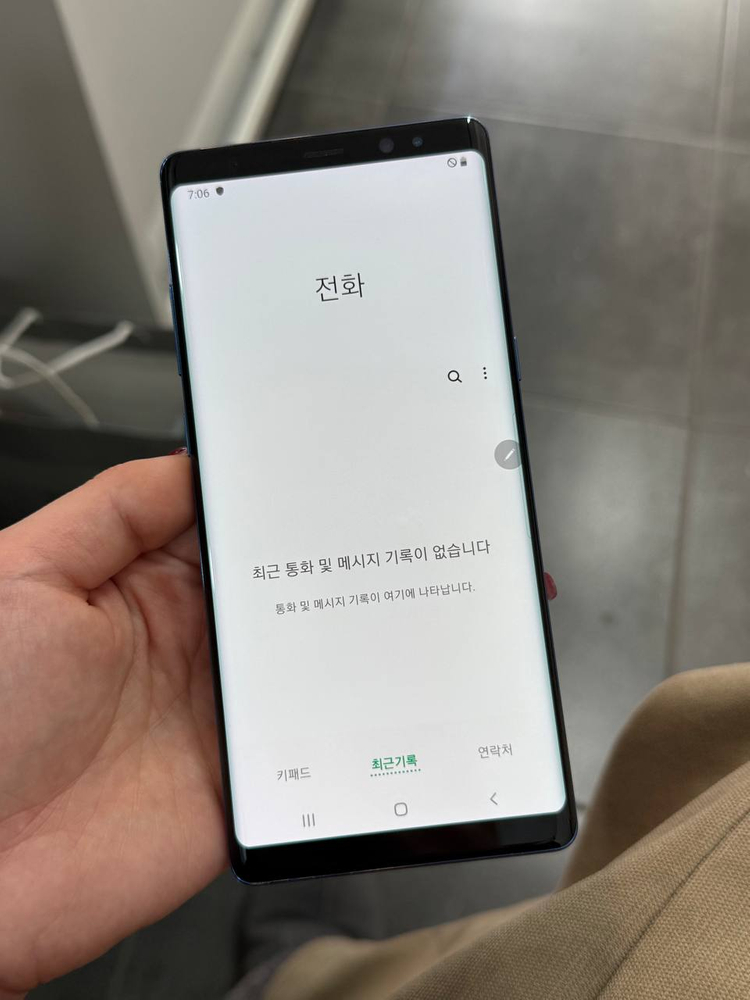 갤럭시노트8 블루 64GB Y1397 이미지