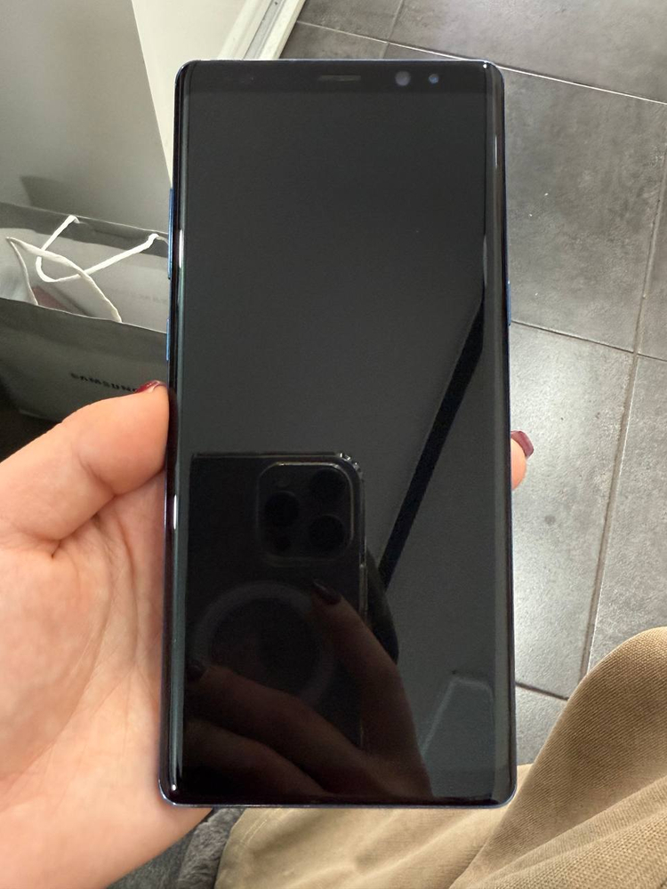 갤럭시노트8 블루 64GB Y1397 이미지