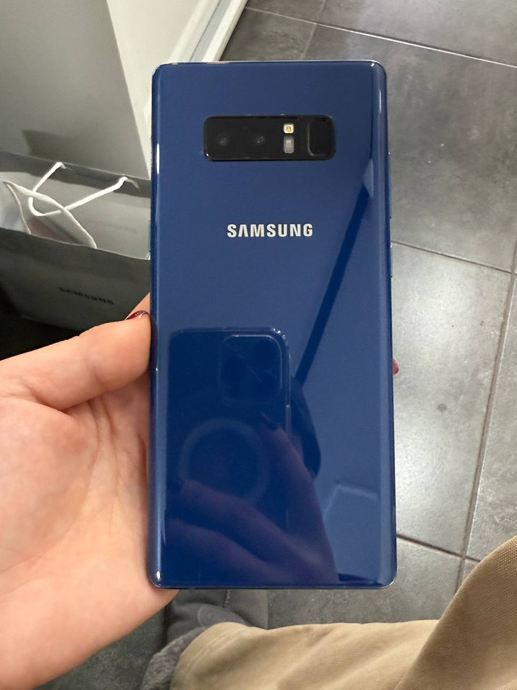 갤럭시노트8 블루 64GB Y1397 이미지