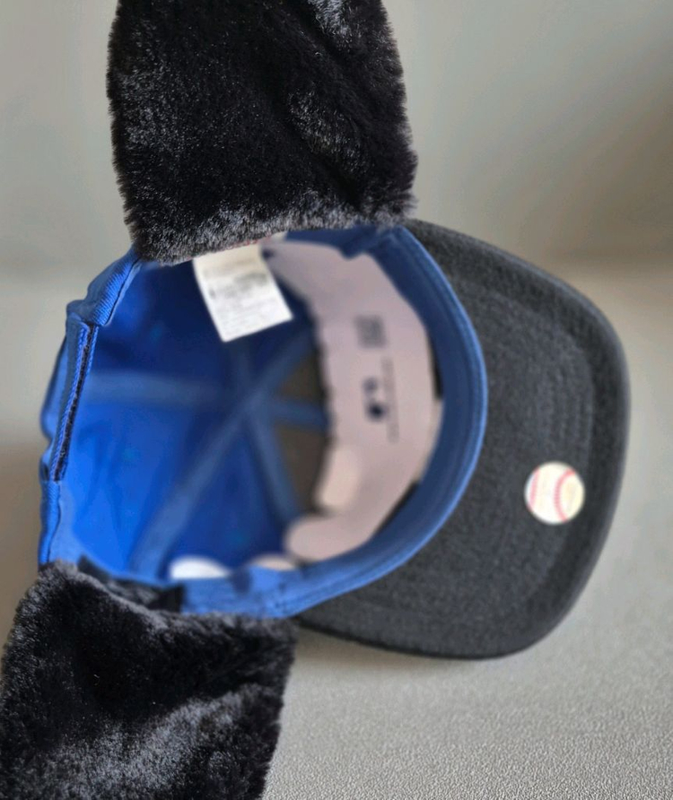 MLB 엠엘비 키즈야구모자 방한모자 귀달이 고소모 53~55--3