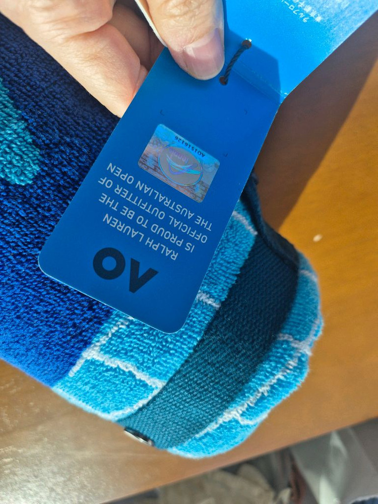 호주 오픈 굿즈 수건 짐 타월 /테니스 이미지