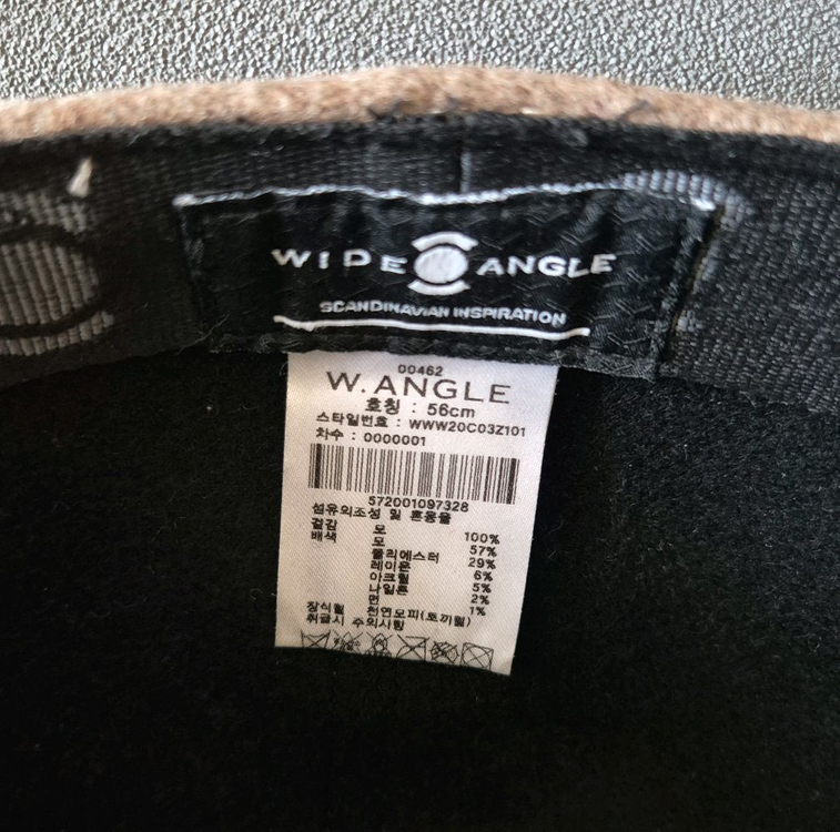 와이드앵글 여성 캡모자 골프모자 56--5