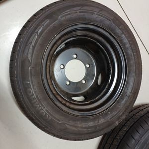 금호 포트란 KC53휠+타이어 세트(15인치+13인치) 이미지