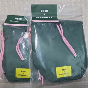 스타벅스 프리퀀시 파우치 그린