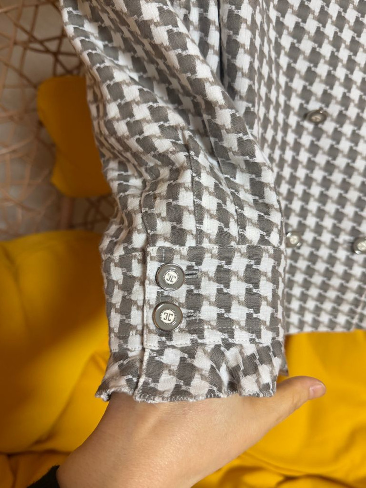 타임 21 더블브레스티드 셔츠 자켓--6