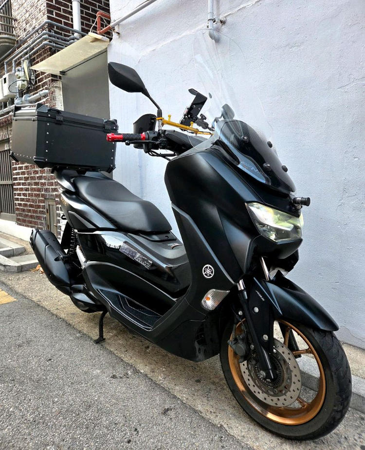 야마하 nmax125 24년식 점검 완료,블박 2채널--1