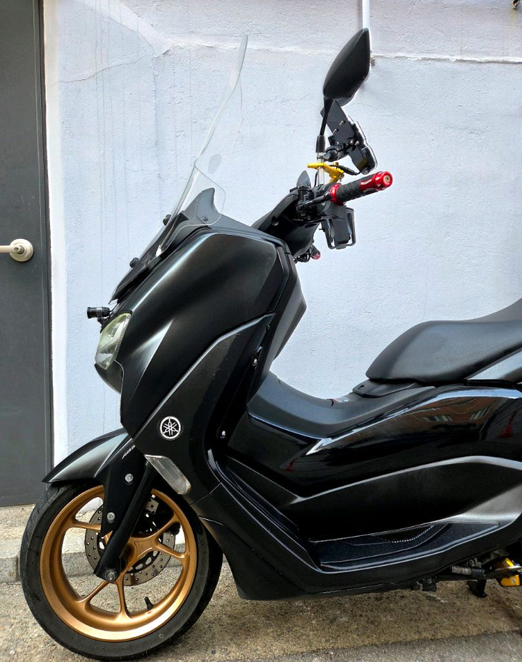 야마하 nmax125 24년식 점검 완료,블박 2채널--2