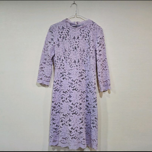 [새상품] 퍼플 플라워 원피스 (M사이즈)