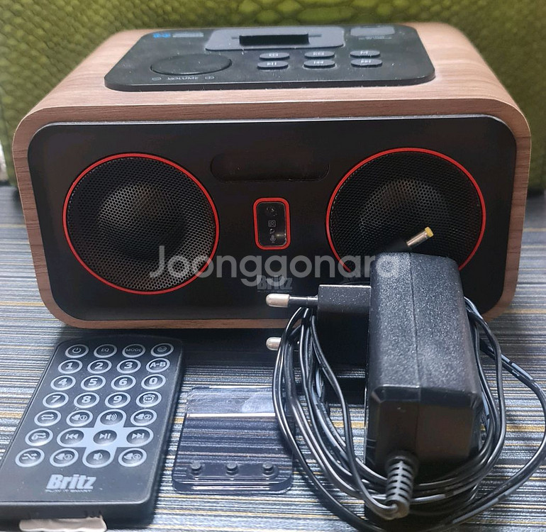 브리츠 블루투스 스피커 리모콘 있음 무료배송--1