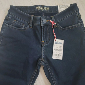 [새제품]후끈후끈 밍크본딩 슬림 데님