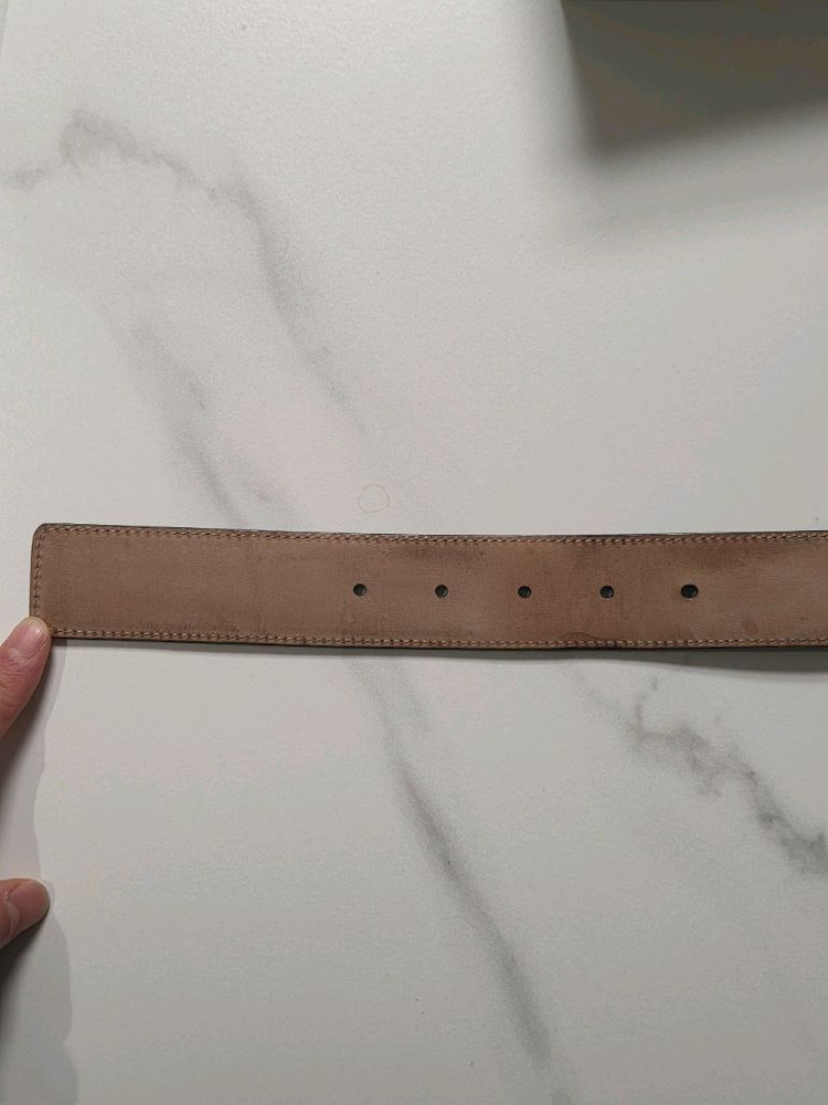 [정품] 구찌 시그니처 벨트 블랙 이미지