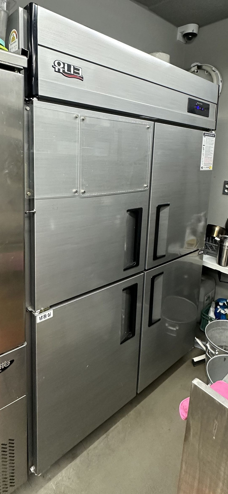 업소용 중고 스테인리스 냉장고 4도어 45BOX--0