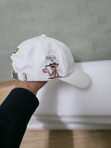 스테레오 바이널스 핑크 팬더 콜라보 볼캡--3