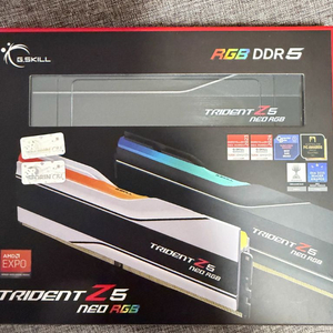 G.SKILL DDR5-6000 CL26 TRIDENT Z5 NEO RGB 64gb (32x2) 지스킬 램