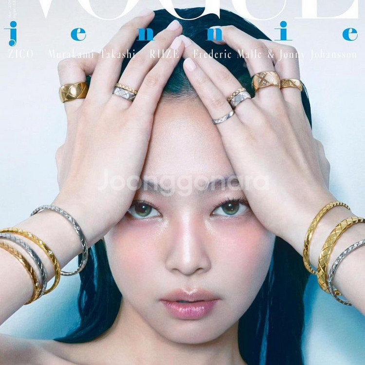 샤넬 코코크러쉬 반지 미니 베이지골드 46--1