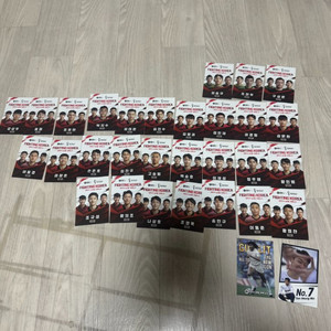 2022카타르 월드컵 대한민국국가대표 카드