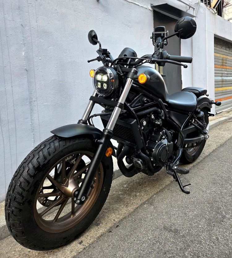 혼다 레블500 23년식 신차급,블박 2채널--1