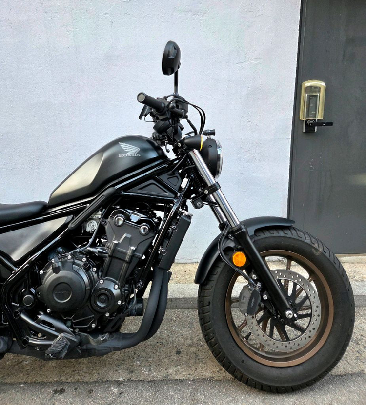 혼다 레블500 23년식 신차급,블박 2채널--2