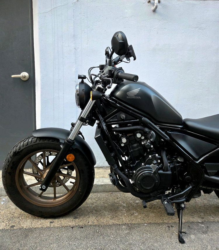 혼다 레블500 23년식 신차급,블박 2채널--4