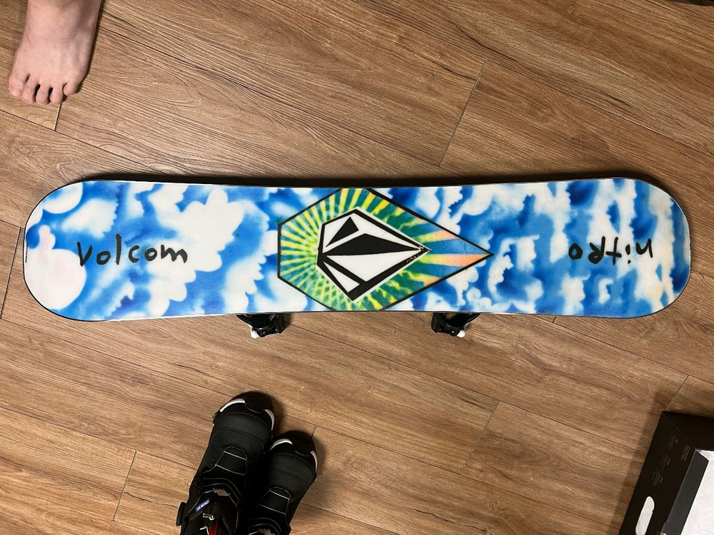 아동용 스텝온 부츠 바인딩 데크 세트 팝니다--3