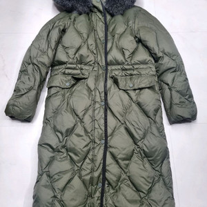 지컷 퀼팅 사가폭스 롱구스패딩55