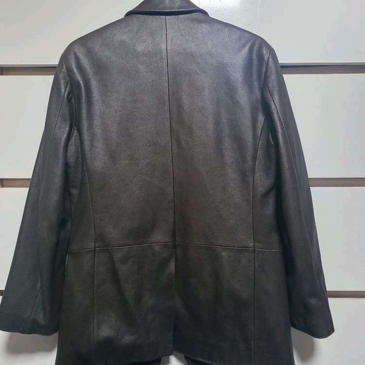 지이크 SIEG 남성 양가죽 쳔연가죽자켓 95 다크브라운--7