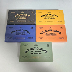 콜린스 인센스 스틱 5종 70P (홀더 포함)