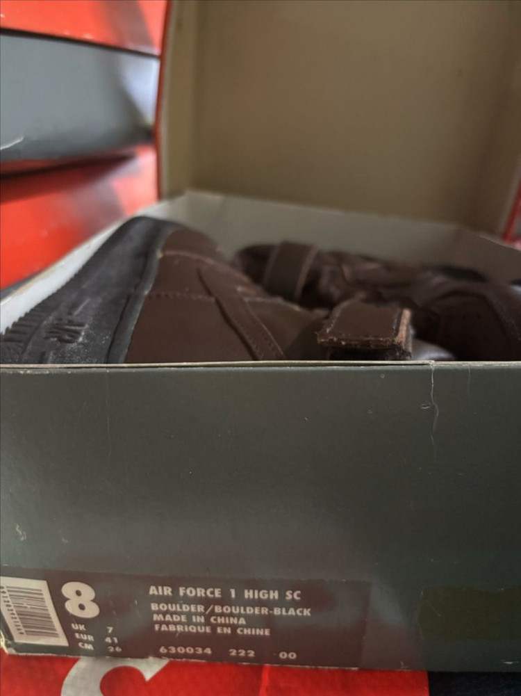 나이키 에어포스1 하이 갈검창 260--4