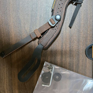 (미사용) SPIDER PRO Hand Strap 스파이더 프로 핸드 스트랩 V1 구형 브라운 가죽 스트랩
