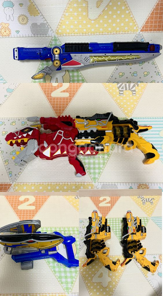 파워레인저 다이노포스 티라노킹 스피노킹 기간트브라기오킹 프테라킹 프레즈오킹 잔다썬더 가브라티드카니발 가브체인저 가브--7