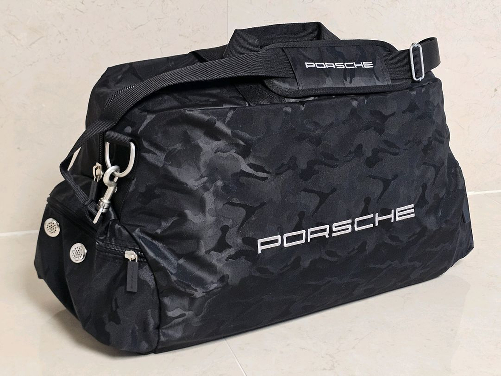 (새상품)포르쉐 블랙 골프 보스턴백 헬스장 필라테스 여행 가방 무료배송 이미지