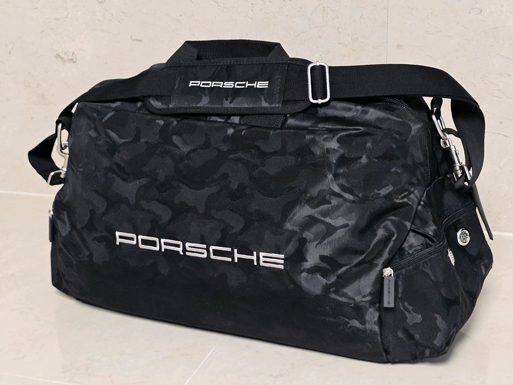 (새상품)포르쉐 블랙 골프 보스턴백 헬스장 필라테스 여행 가방 무료배송 이미지
