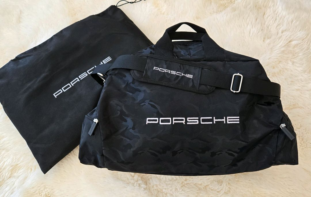 (새상품)포르쉐 블랙 골프 보스턴백 헬스장 필라테스 여행 가방 무료배송 이미지