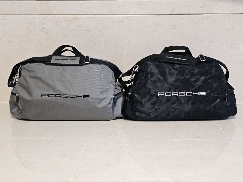 (새상품)포르쉐 블랙 골프 보스턴백 헬스장 필라테스 여행 가방 무료배송 이미지