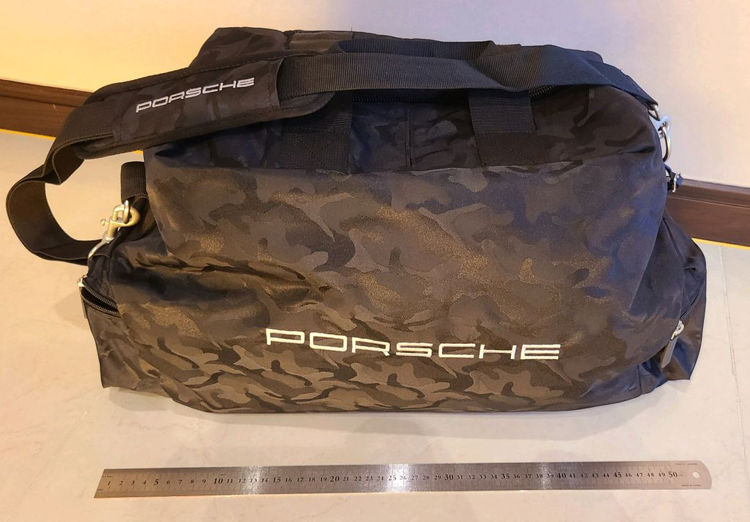 (새상품)포르쉐 블랙 골프 보스턴백 헬스장 필라테스 여행 가방 무료배송 이미지