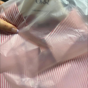 ORR 오르 오버핏 롱셔츠 코랄 새상품