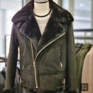 이지오 세미오버 블랙무스탕 100