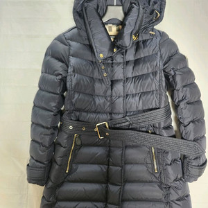 버버리 윈터레이 패딩 네이비 M