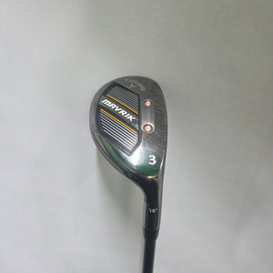 중고골프채 캘러웨이 메버릭 3번 18도 남성용 중고유틸리티 특주 샤프트