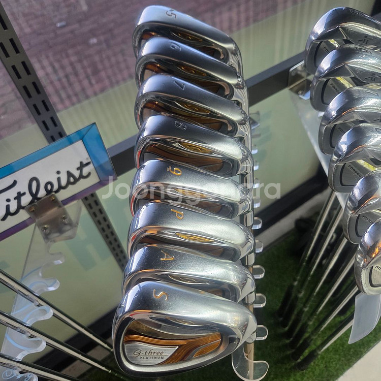 중고골프채 다이와 지쓰리 플레티넘 그라파이트 남성용 중고 아이언세트--3