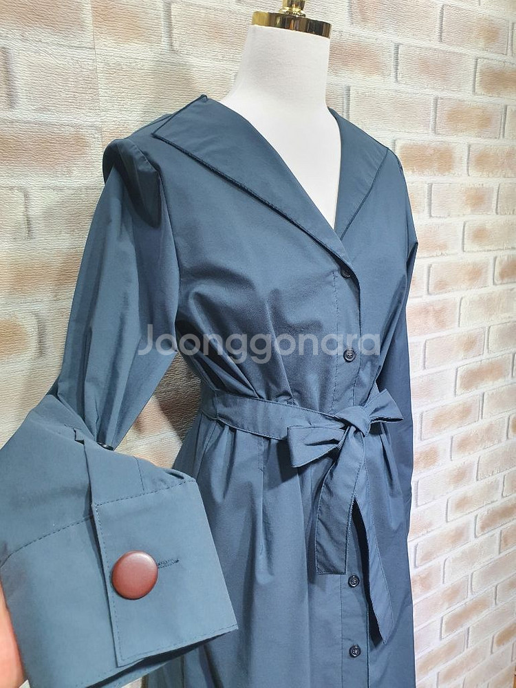 시슬리 정품 새것수준 벨트셋 트렌치 원피스 55--3