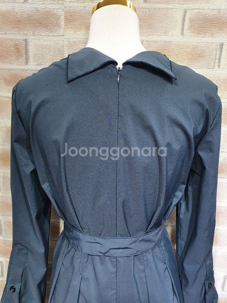 시슬리 정품 새것수준 벨트셋 트렌치 원피스 55--8