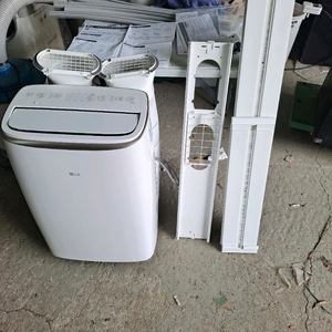 LG 휘센 이동식 에어컨 듀얼인버터 듀얼호스 에어컨