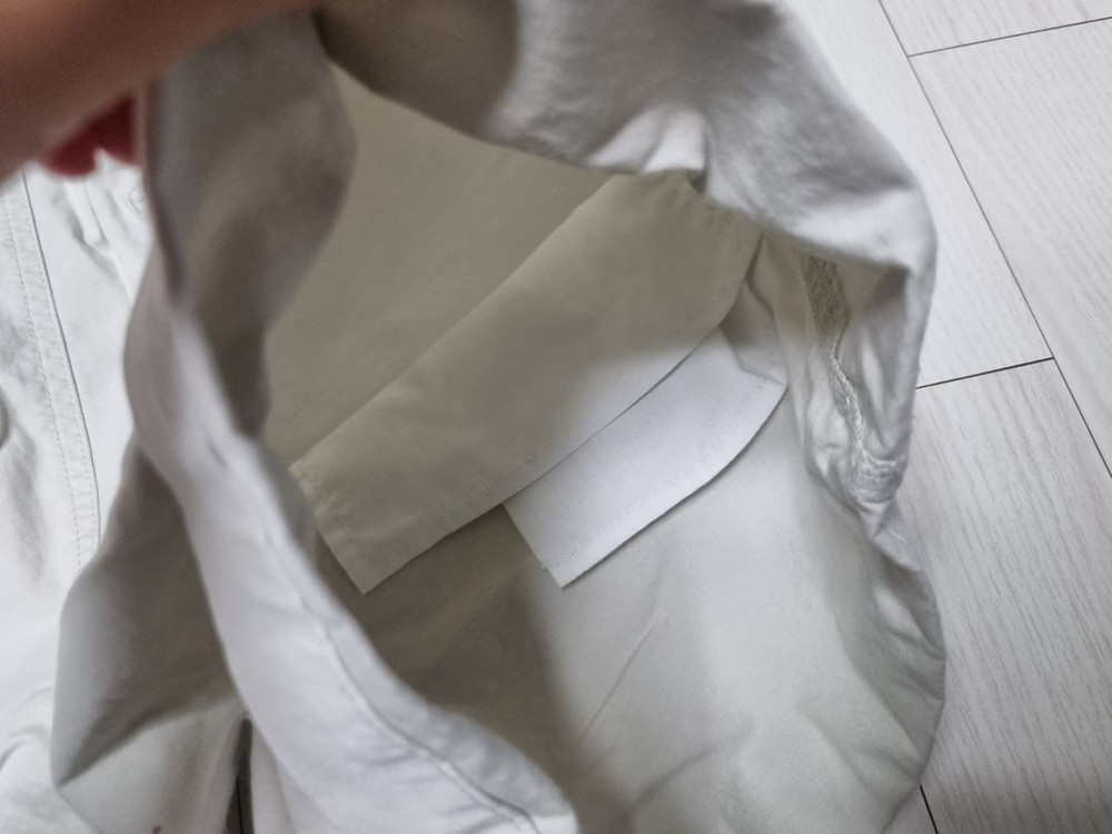 지오다노 남성 아이보리 버뮤다 쇼츠 반바지 M--6