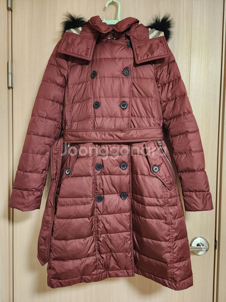 버버리스포츠 여자구스다운패딩잠바S--2